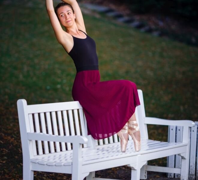 Portretfotograaf nijmegen Ballerina fortsgarten kleve dans fotoshoot