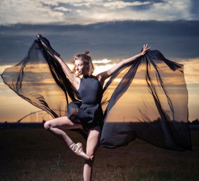 Portretfotograaf nijmegen ballet fotoshoot spiegelwaal nijmegen
