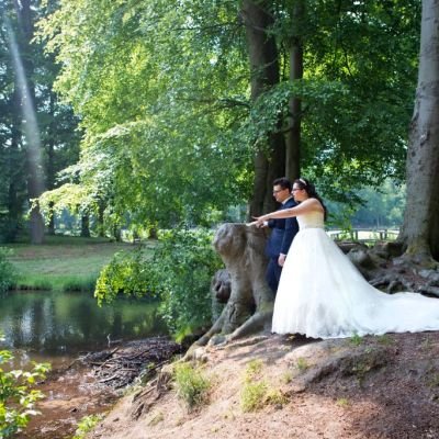 Bruidsfotografie trouwfotograaf nijmegen arnhem Groot Warnsborn
