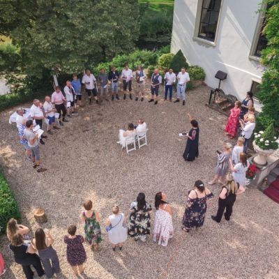 Trouwen Huis te Eerbeek bruidsfotografie Nijmegen Gelderland