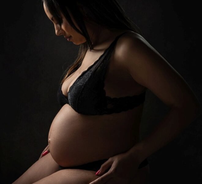 zwangerschapsshoot lingerie